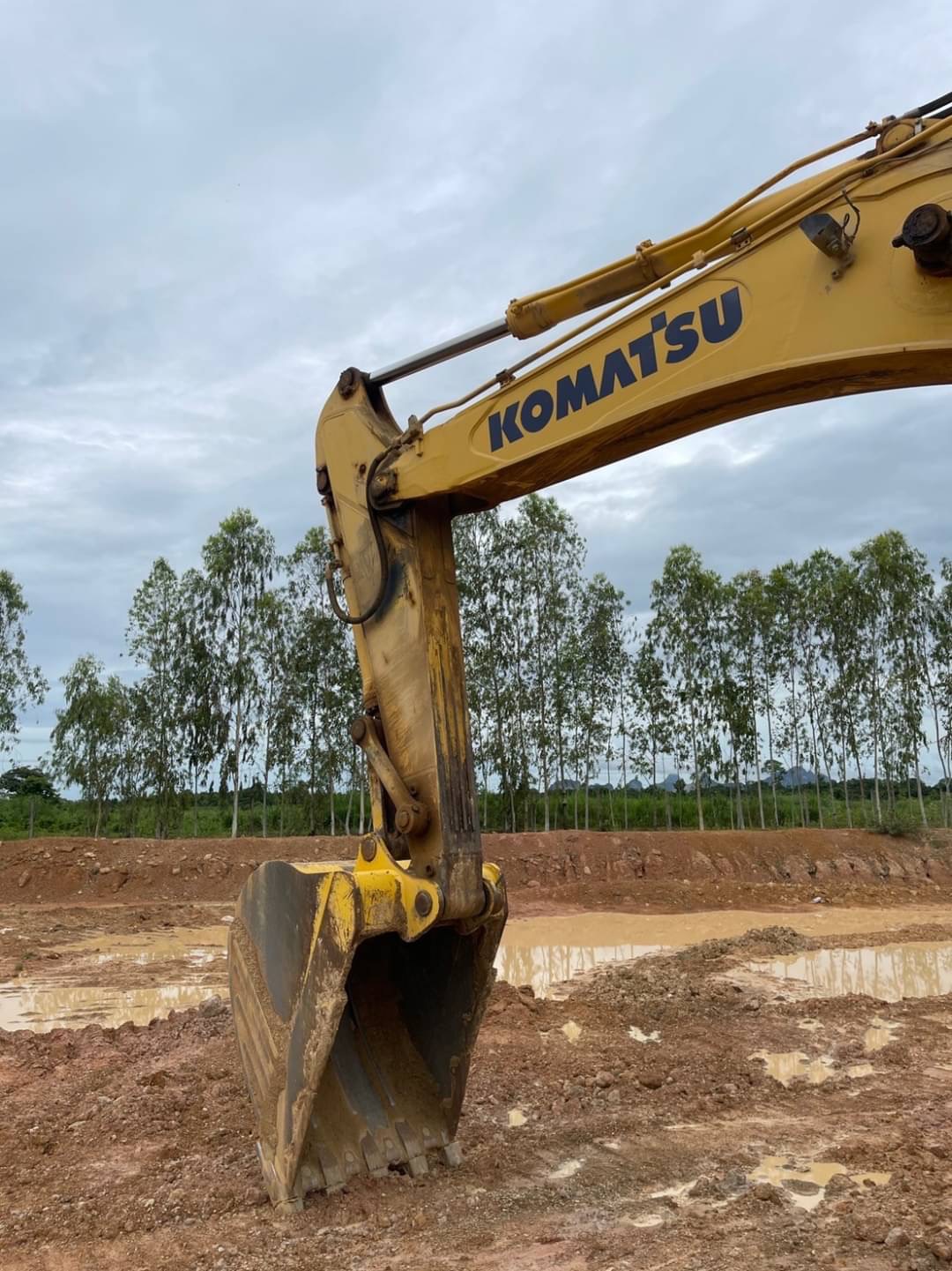 KOMATSU PC350-8 MO กล้องหลัง จอเหลือง ทำงาน 13,494 ชั่วโมง แท้ ๆ มือเดียวจาก ศูนย์