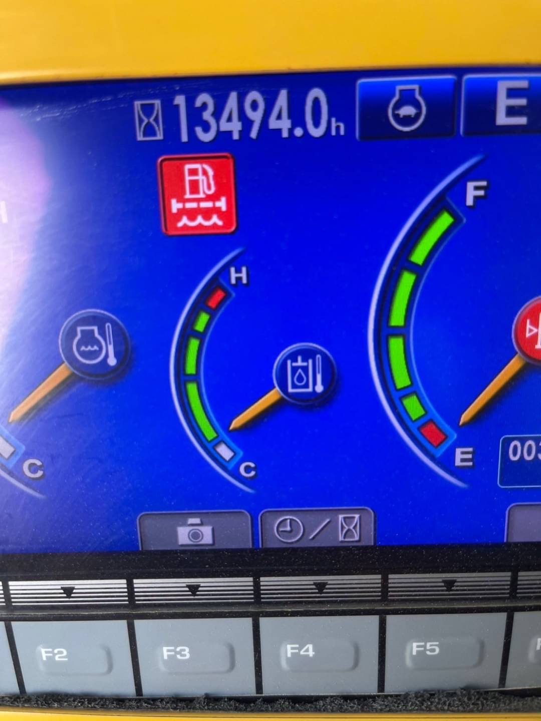 KOMATSU PC350-8 MO กล้องหลัง จอเหลือง ทำงาน 13,494 ชั่วโมง แท้ ๆ มือเดียวจาก ศูนย์