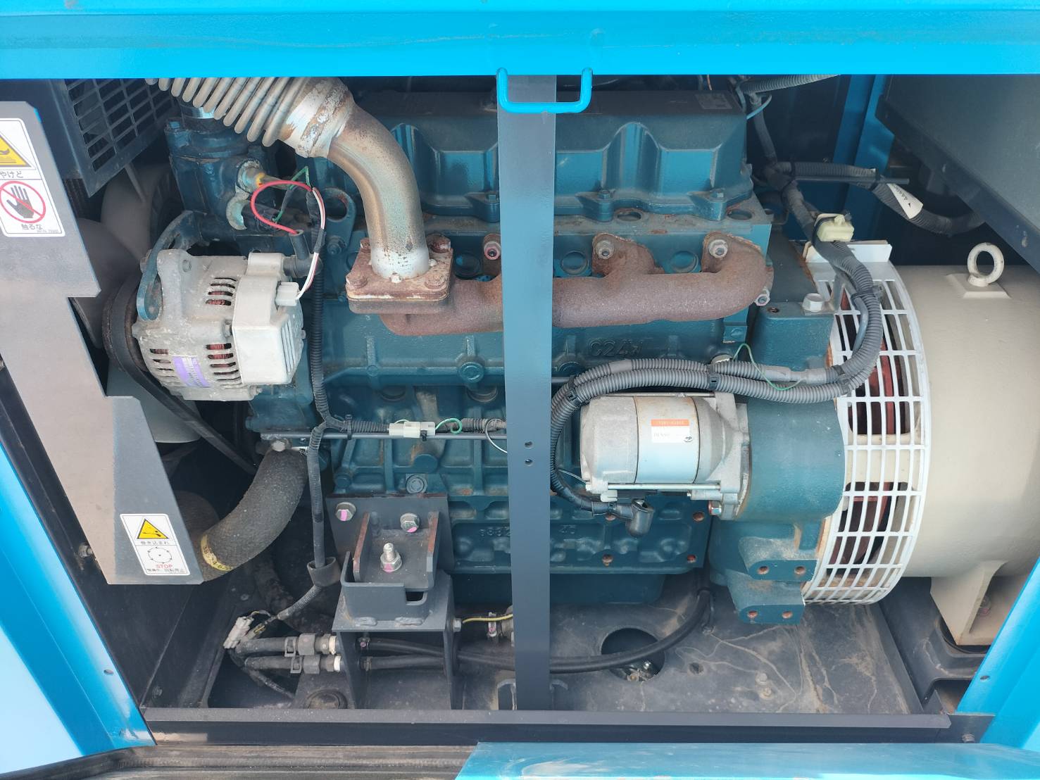 เครื่องปั่นไฟ 25kva AIRMAN SDG25S-7B1 ซีเรียล: 1237B12111 ปี: 2013 นำเข้าจากยี่ปุ่น
