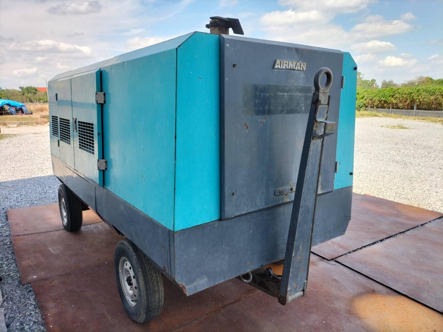 ปั๊มลม AIRMAN PDS655S นำเข้ายี่ปุ่น ไม่เคยใช้งานในไทย