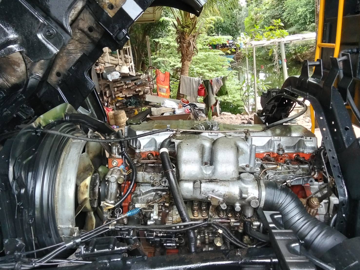 รถขยะ ISUZU 6ล้อ เดก้า200แรง ยูโร2 ปี48 #1