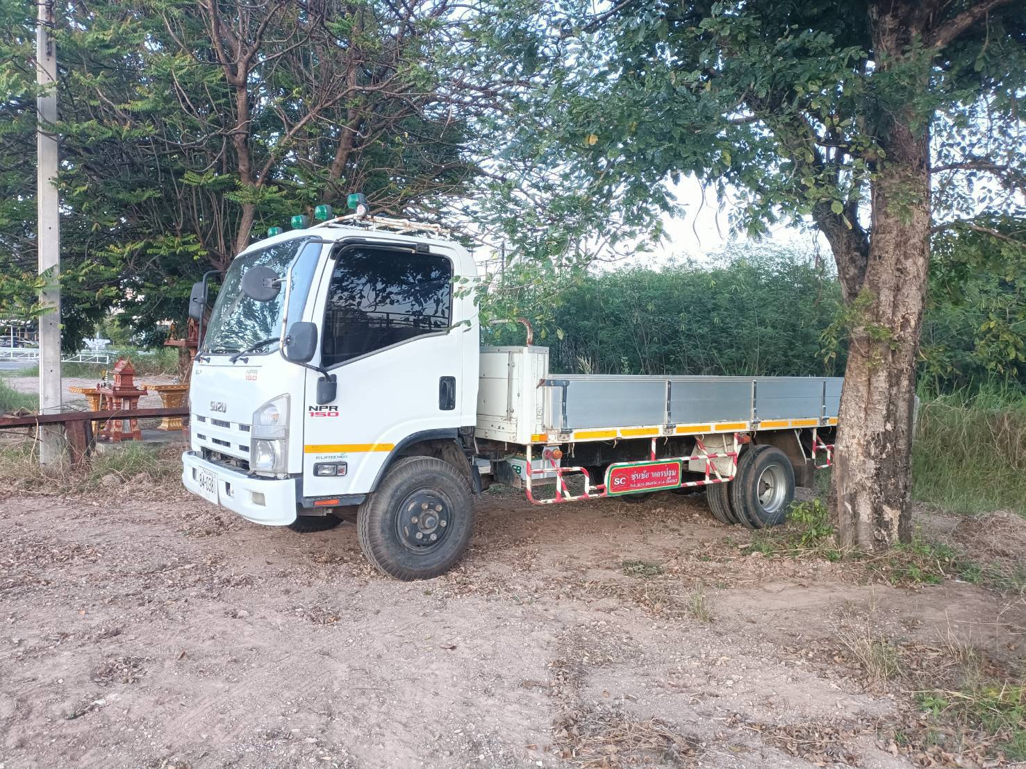 ISUZU NPR150 ปี53 กระบะเหล็ก