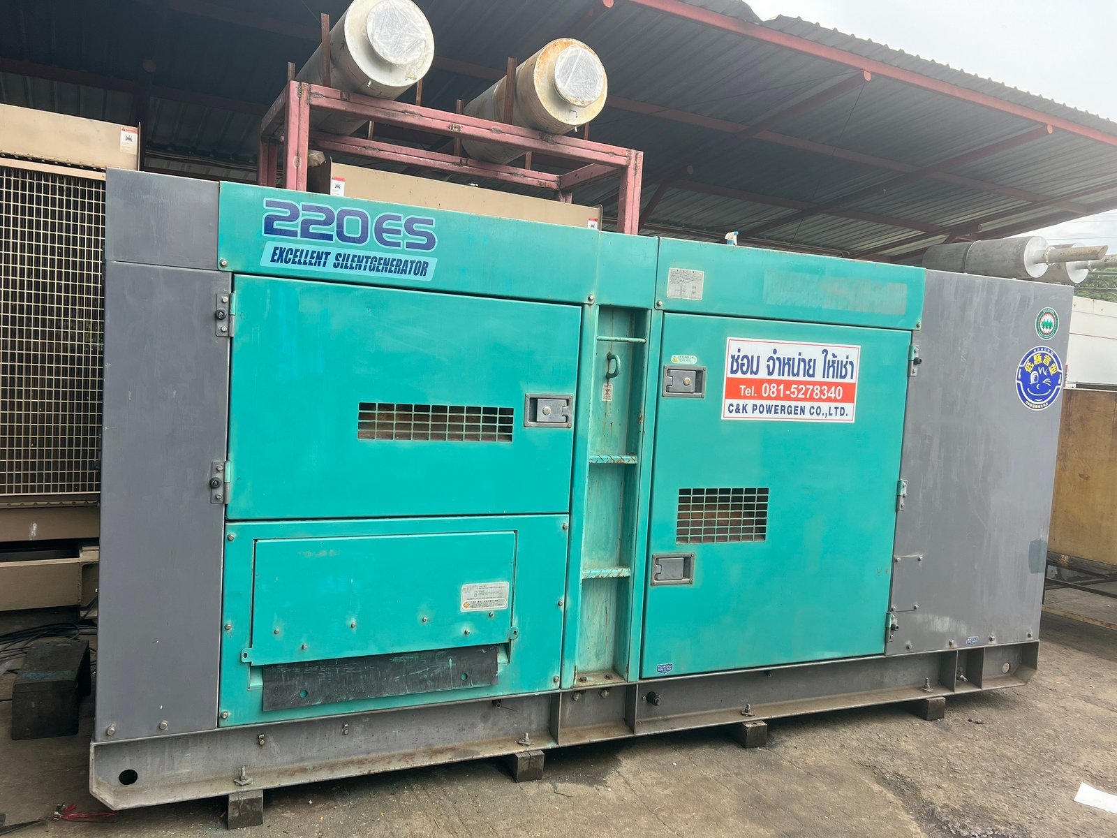 เครื่องปั่นไฟ เดนโย่ DCA-220ESM