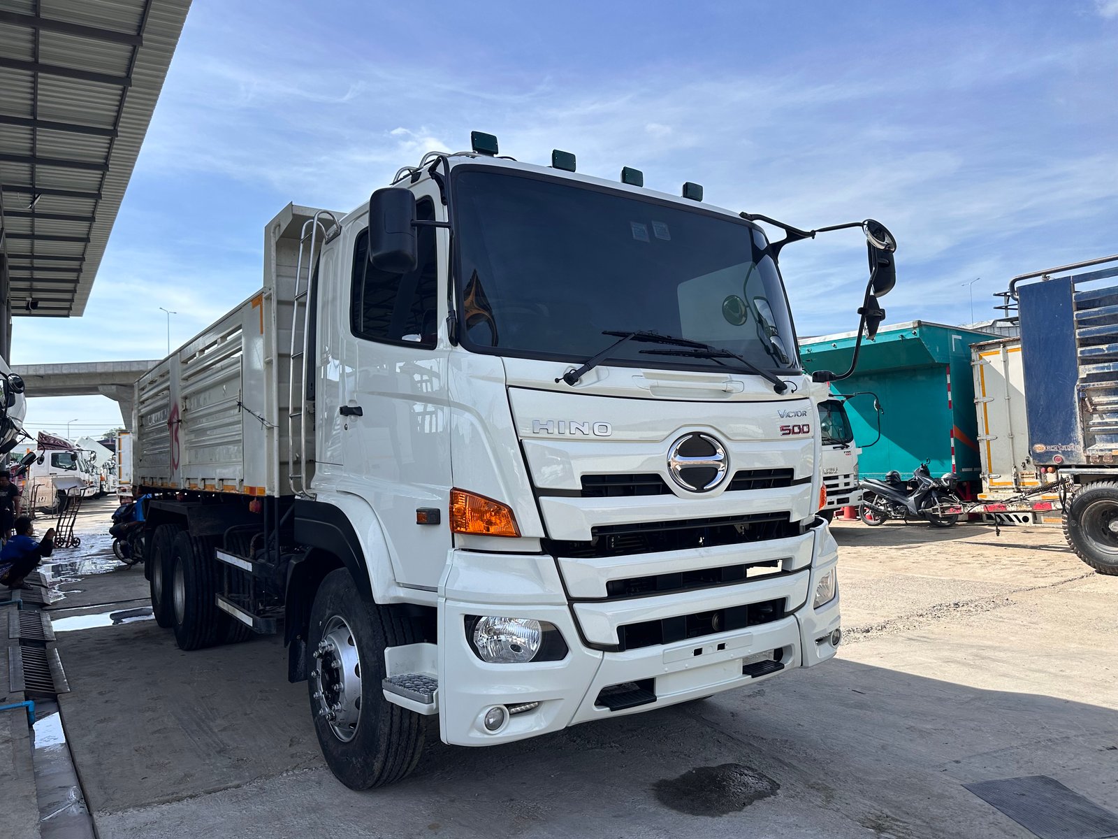 รถดั้มพ์ HINO VICTOR 344แรงปี2565รถพร้อมใช้งาน รถดั้มพ์ HINO VICTOR 344แรงปี2565รถพร้อมใช้งาน