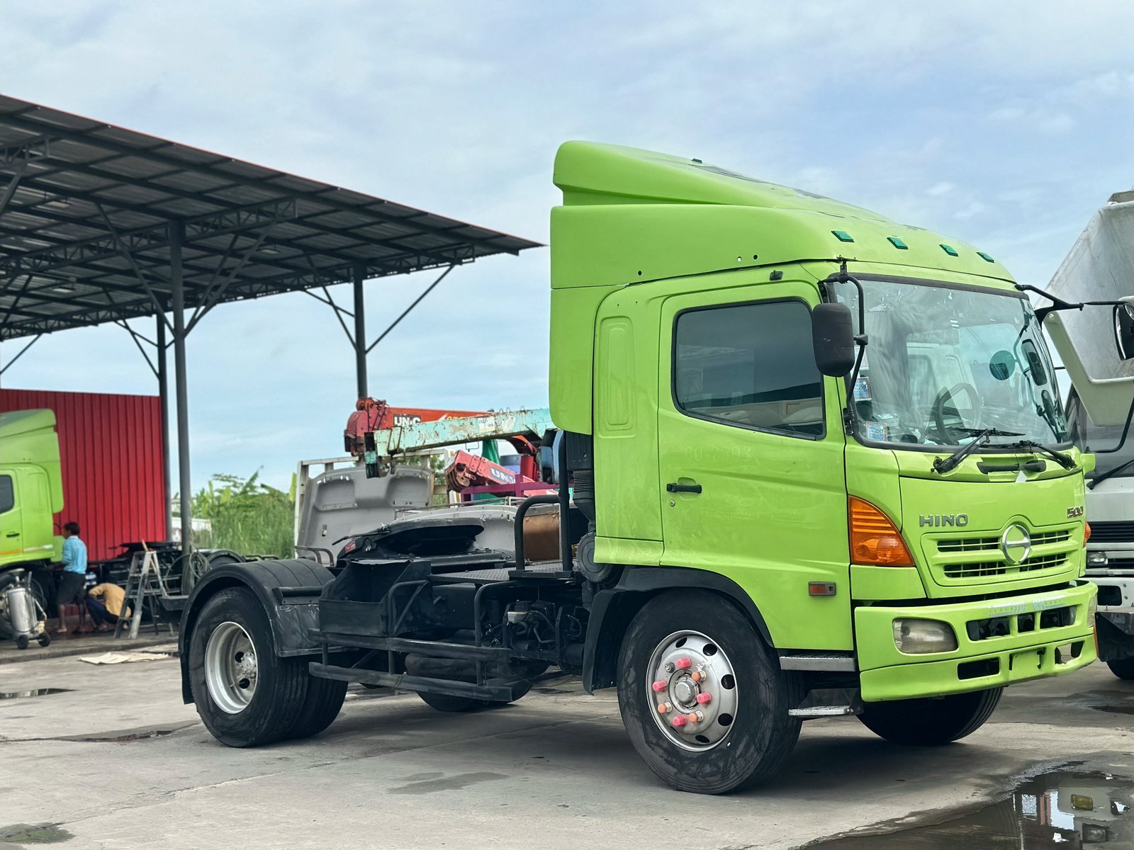 หัวลาก6ล้อ HINO FG 212แรง ปี2555 รถพร้อมใช้เอกสารพร้อมโอน