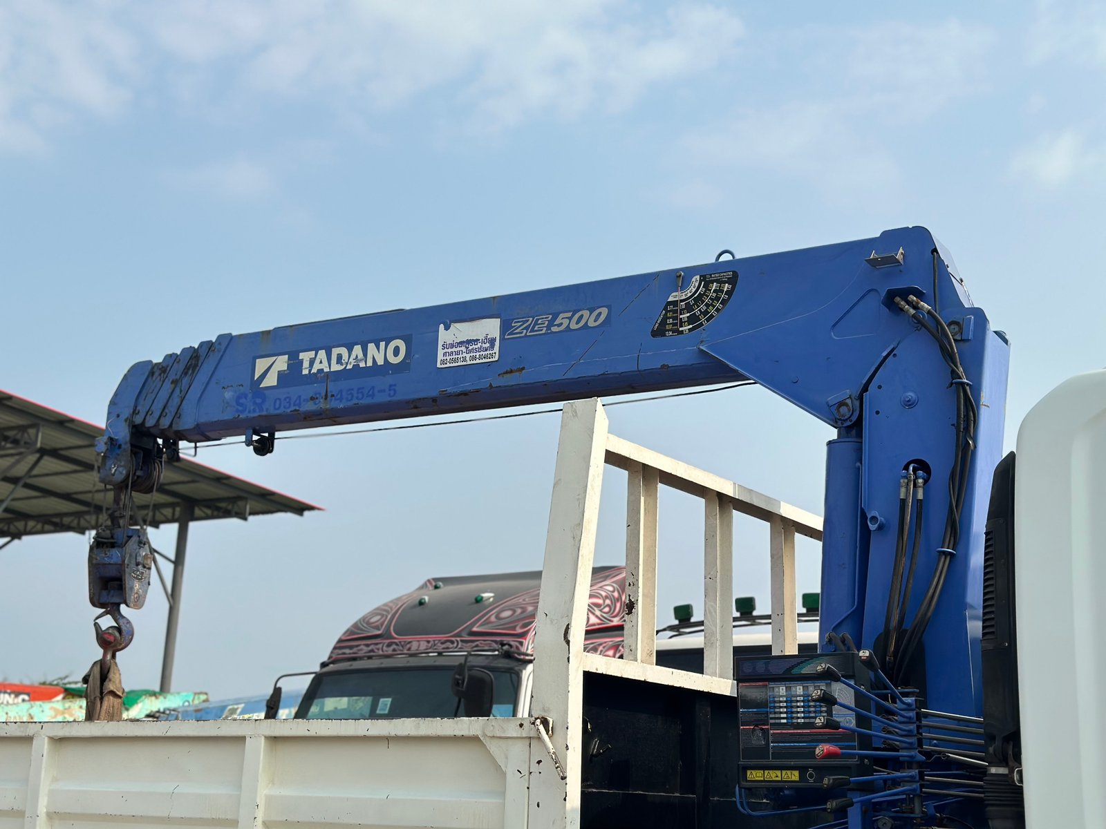 6ล้อISUZU FTR240 แรงติดเครน5ตัน5ปลอก ไมล์น้อย