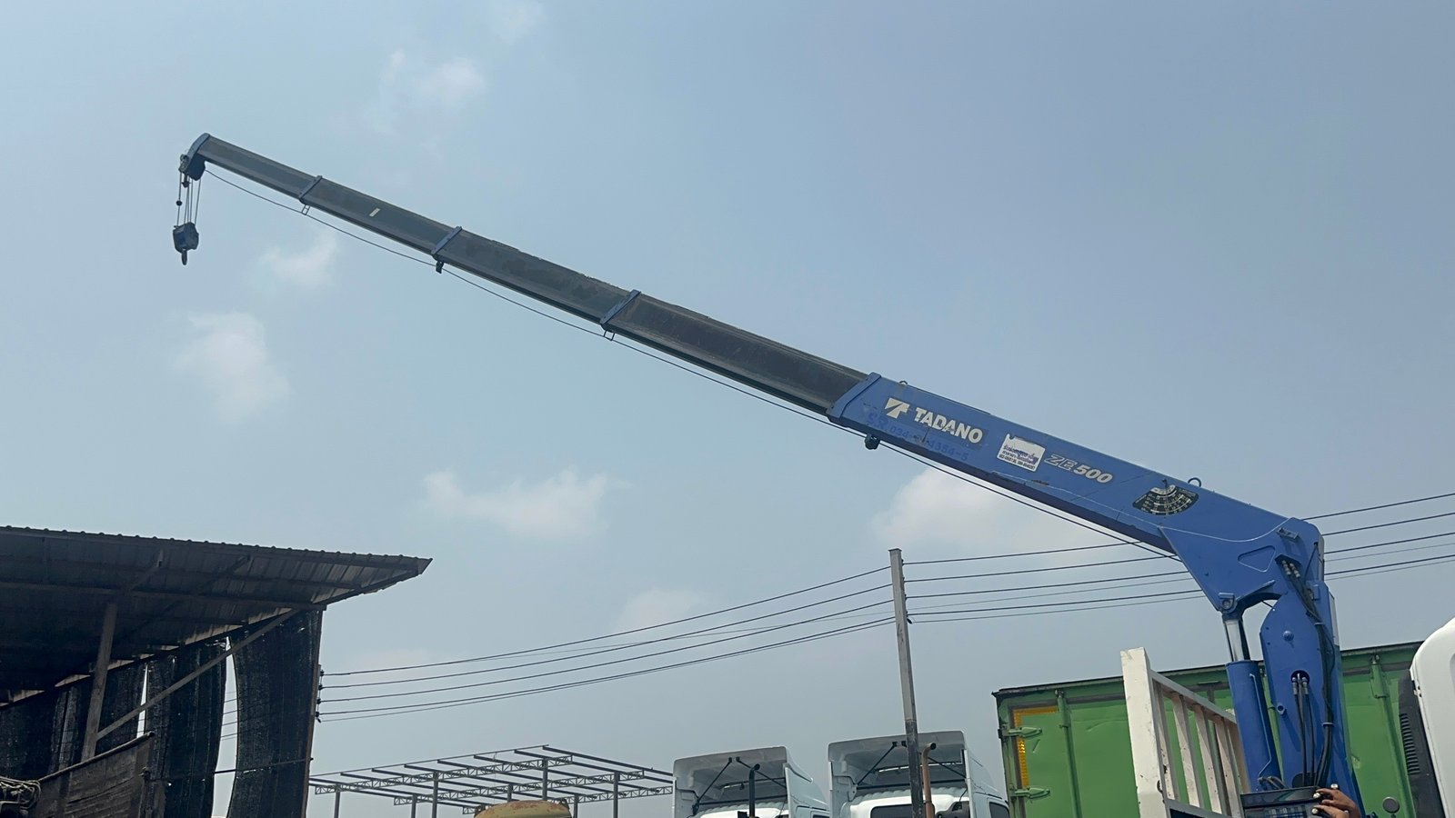 6ล้อISUZU FTR240 แรงติดเครน5ตัน5ปลอก ไมล์น้อย