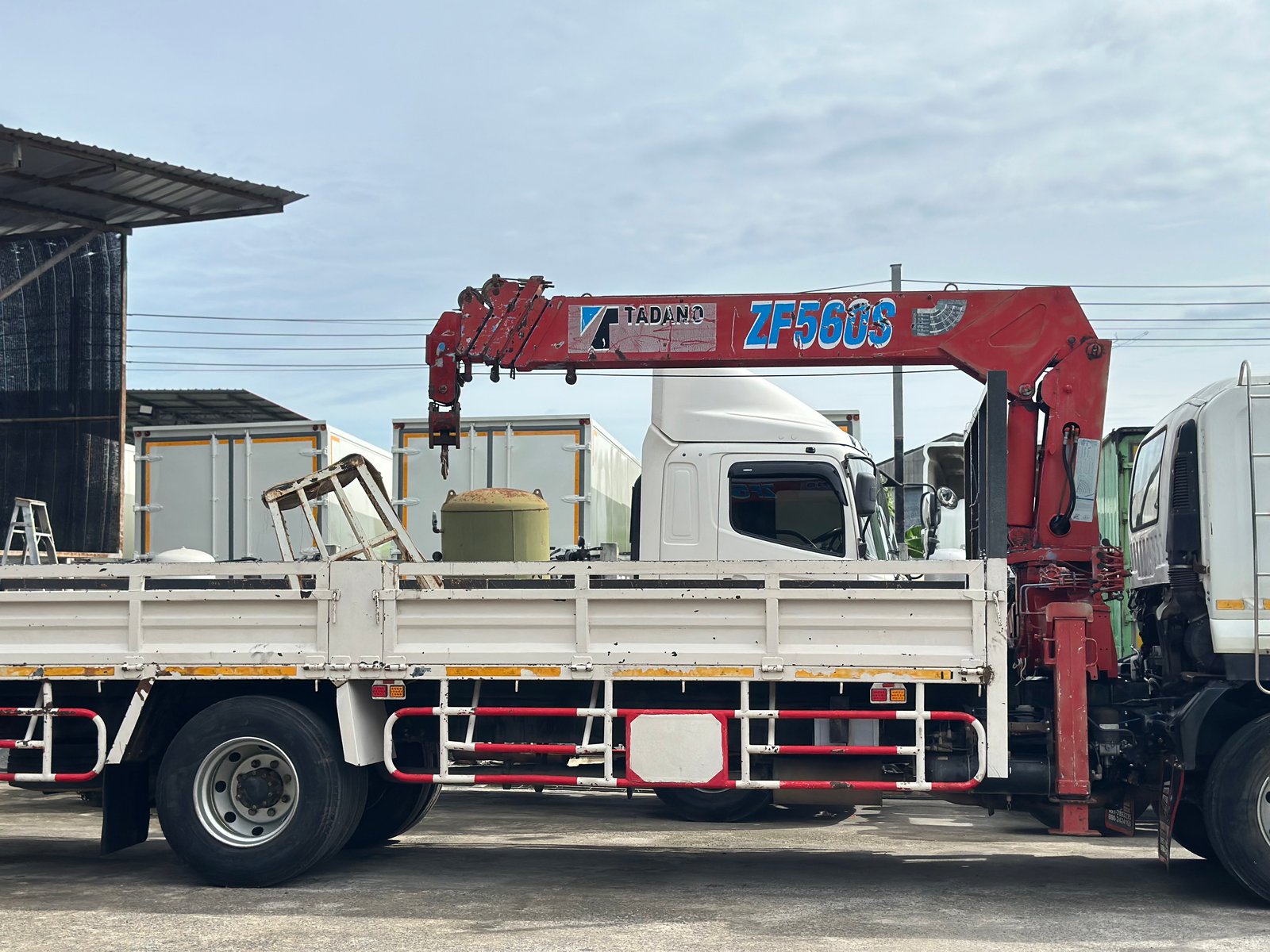 6ล้อ ติดเครน ISUZU FTR 240แรง ปี2554 ติดเครนTADANO 5ตัน 6ปลอก