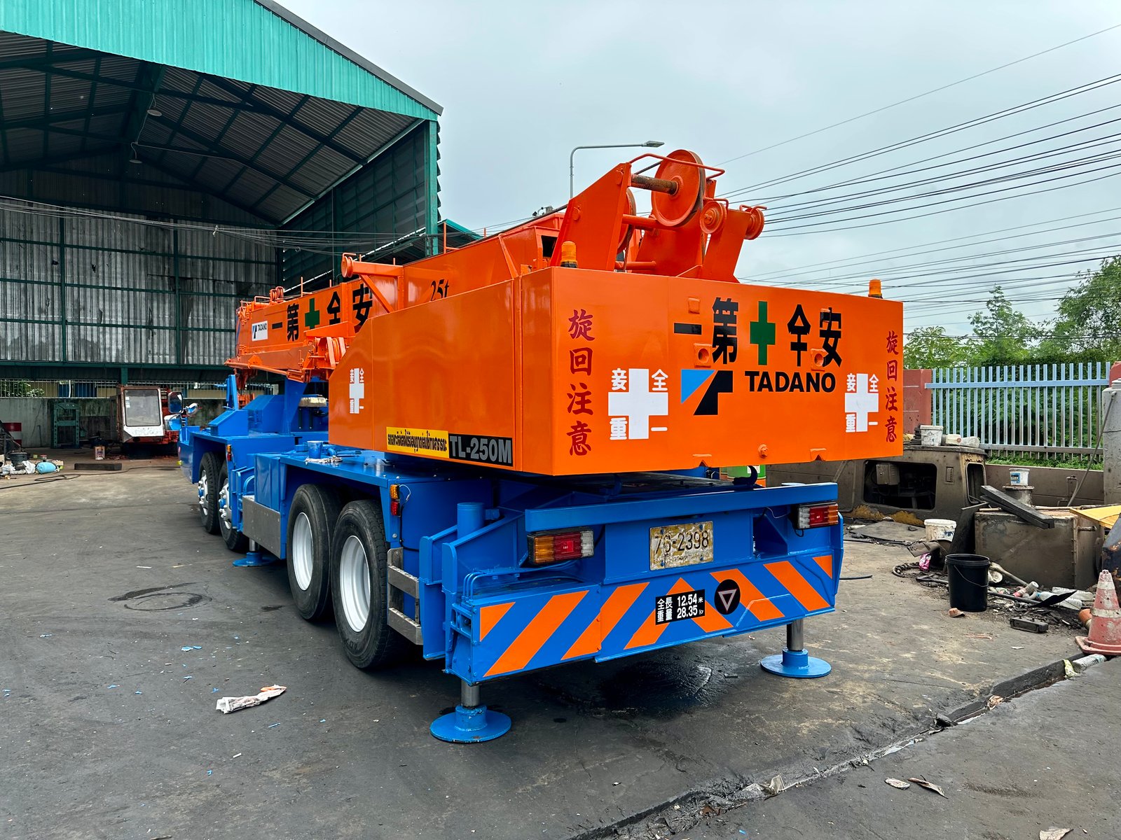 ขายรถเครน25ตัน12ล้อ TL250M1 5 คอนโทรล ขายรถเครน25ตัน12ล้อ TL250M1 5 คอนโทรล