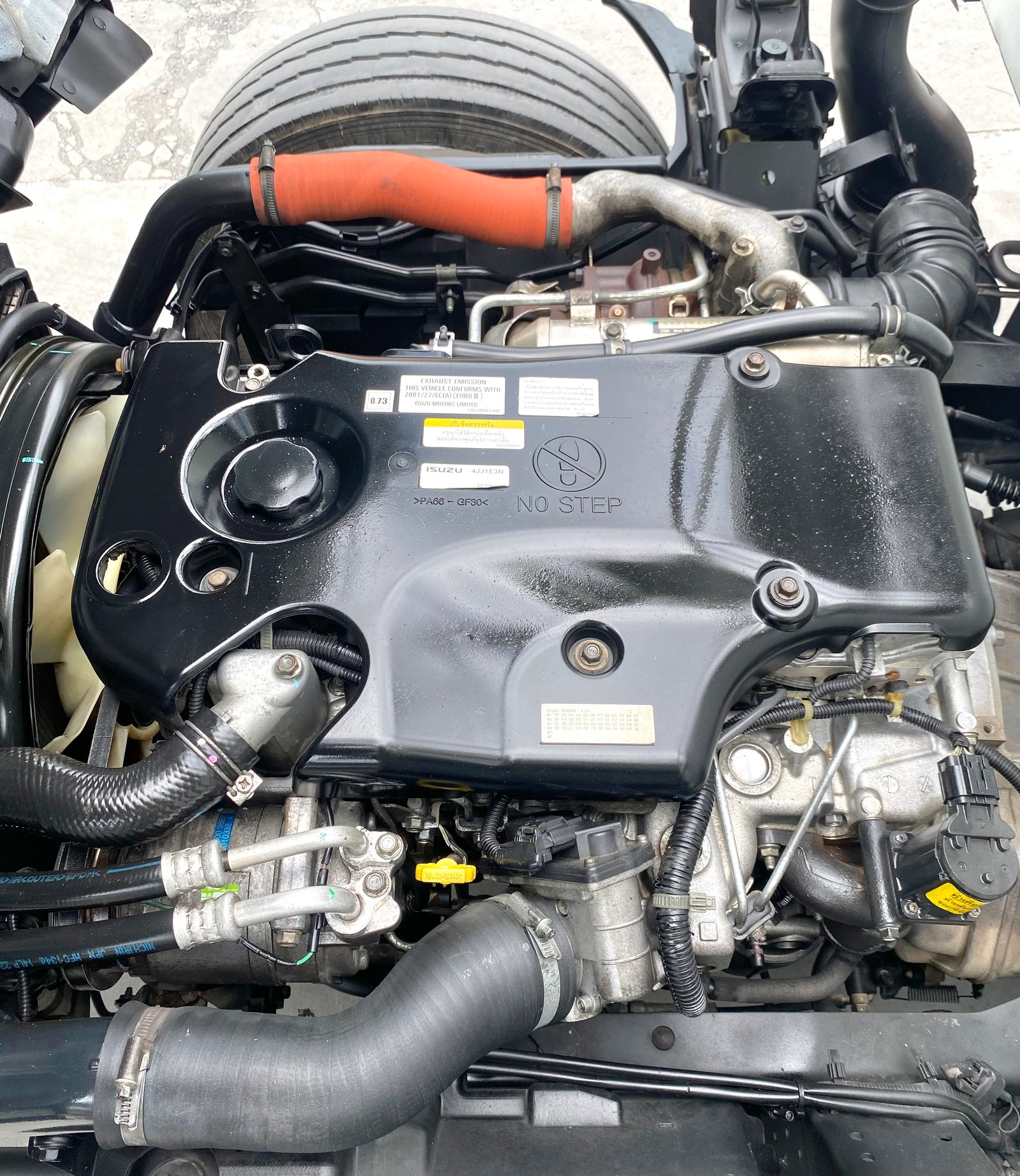 รถ ISUZU NLR 130 แรง ปี 2553 (รถห้างแท้ ) (4 ล้อไม่ติดเวลา) #กะบะเปิด3ด้าน รถสวย พร้อมใช้งาน