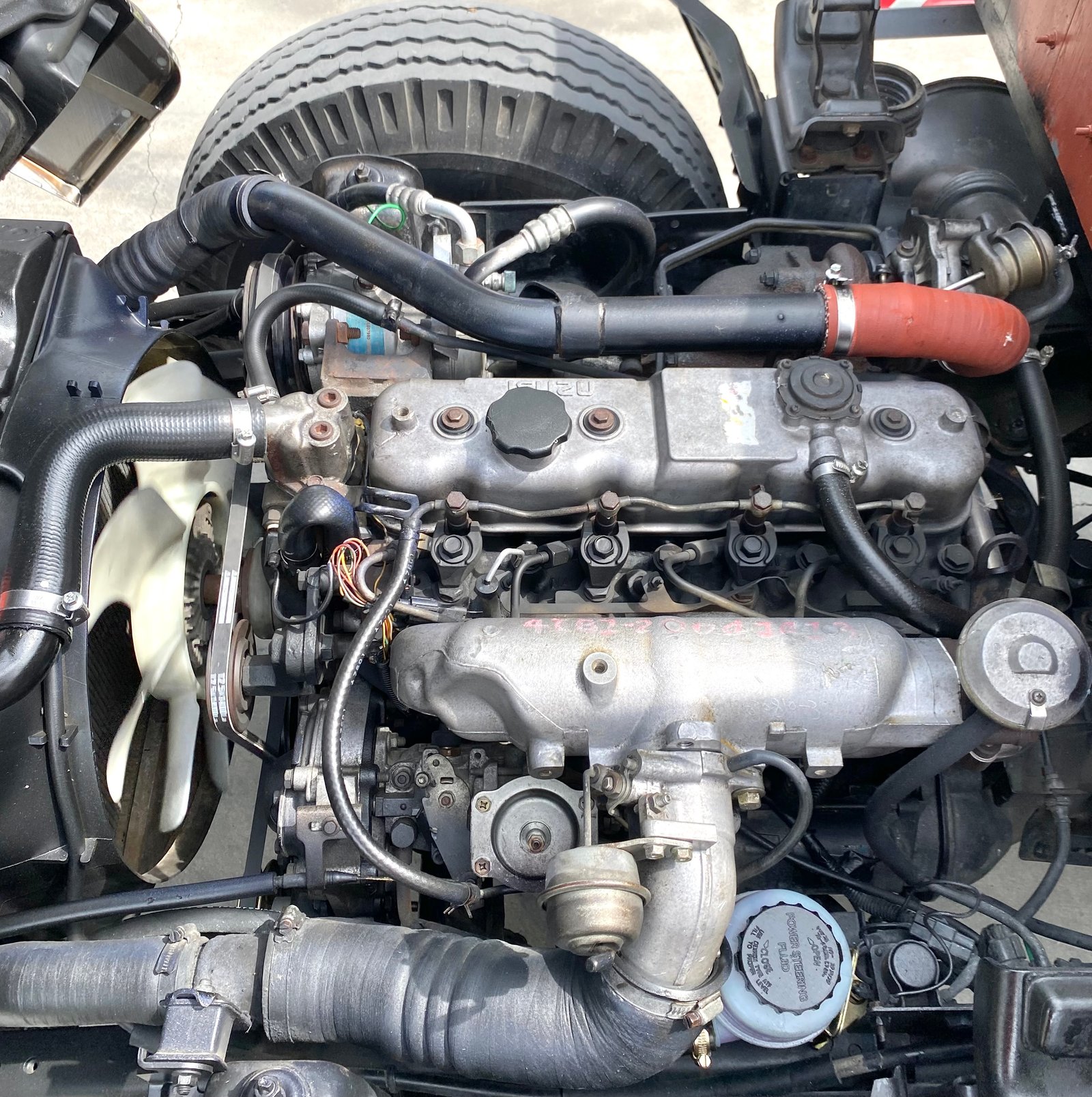 รถ ISUZU NKR 100 แรง เทอร์โบ รถห้างแท้ (4 ล้อไม่ติดเวลา) แหนบหน้า เพลาลอย สวยมากพร้อมใช้งาน
