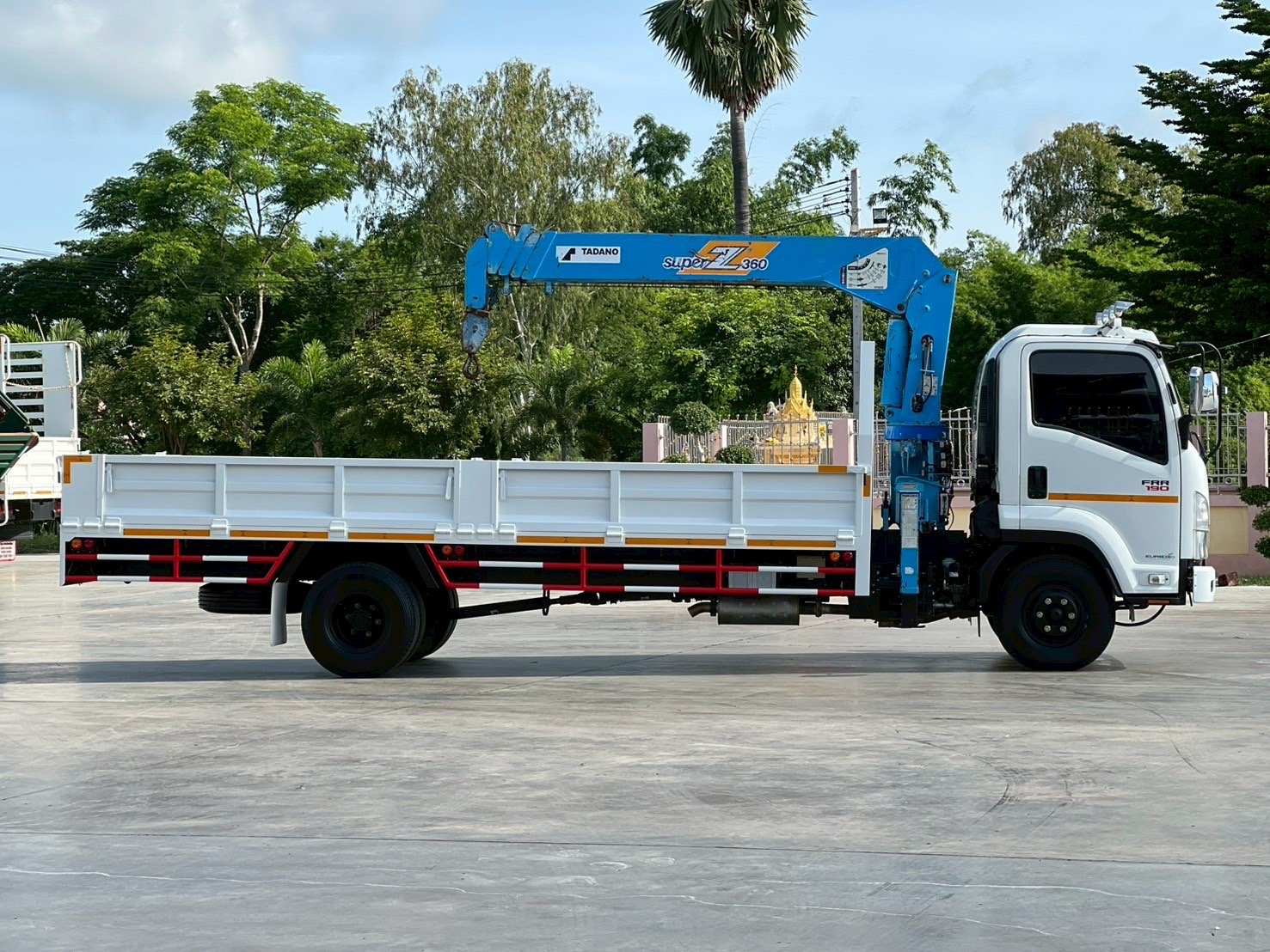 6ล้อ FRR 190 ติดเครน TADANO SUPER Z360 4 ปลอก 3 ชัก