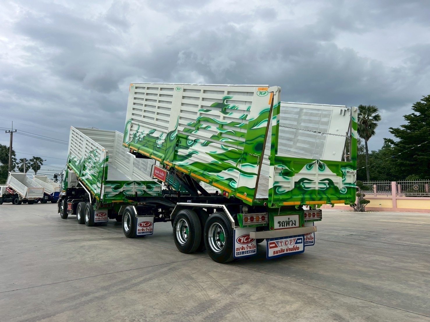 เข้าใหม่❗️ไมล์ 71,600 กิโล❗️HINO FM2P 380 พ่วงแม่ลูก เข้าใหม่❗️ไมล์ 71,600 กิโล❗️HINO FM2P 380 พ่วงแม่ลูก