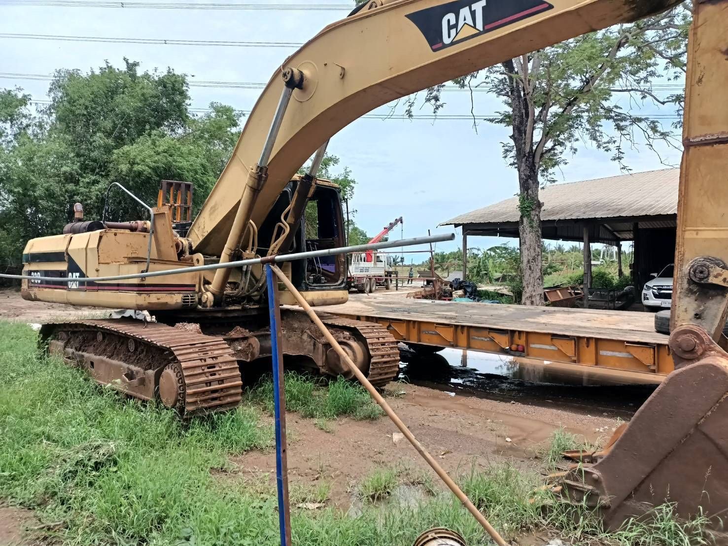 แบคโฮ CAT 330 เวอร์ชั่นทรู เครื่องดี