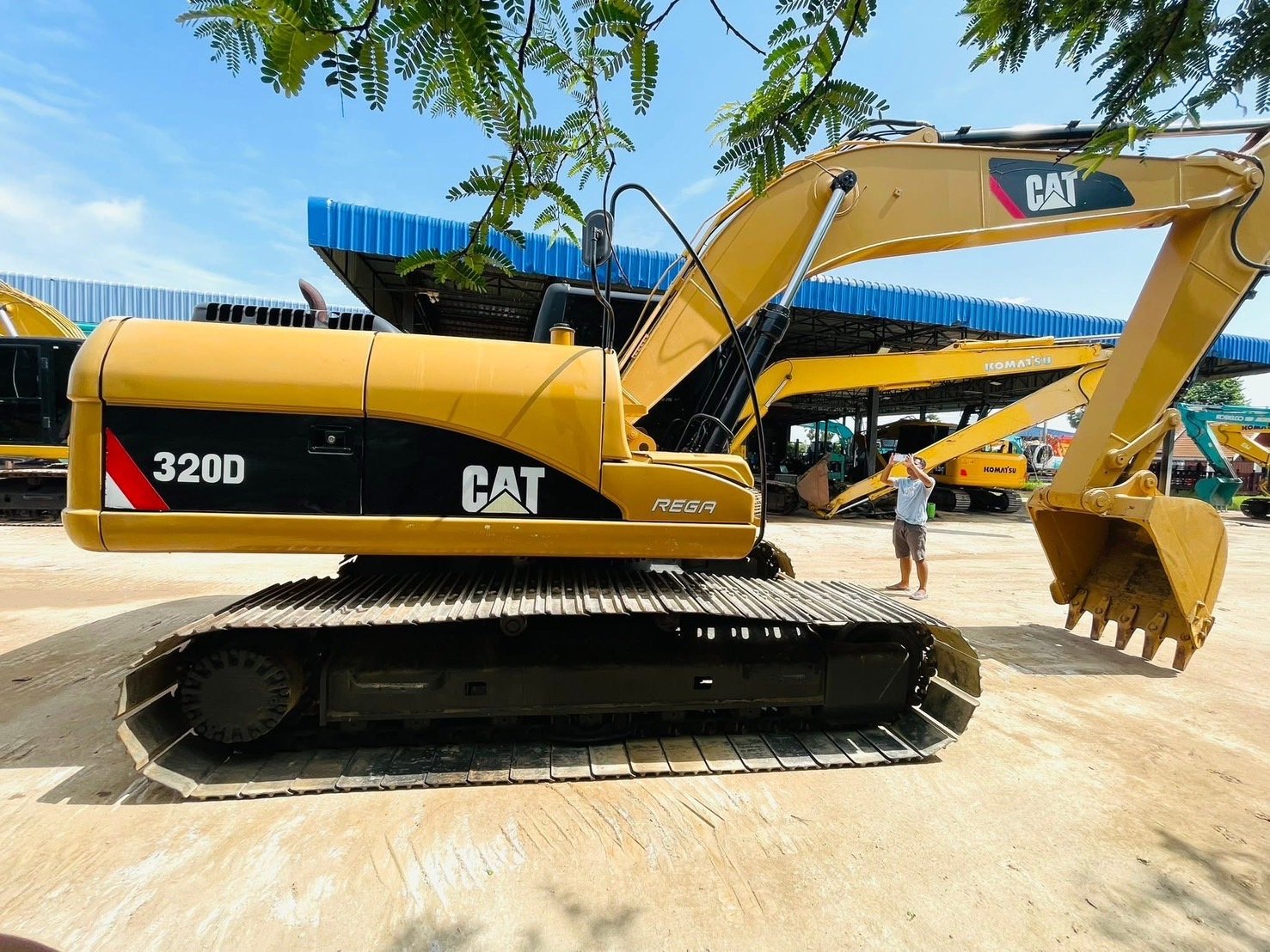 CAT320D กะบอกดำ (เก่าญี่ปุ่น) เครื่องปั้มแห้งสวย CAT320D กะบอกดำ (เก่าญี่ปุ่น) เครื่องปั้มแห้งสวย