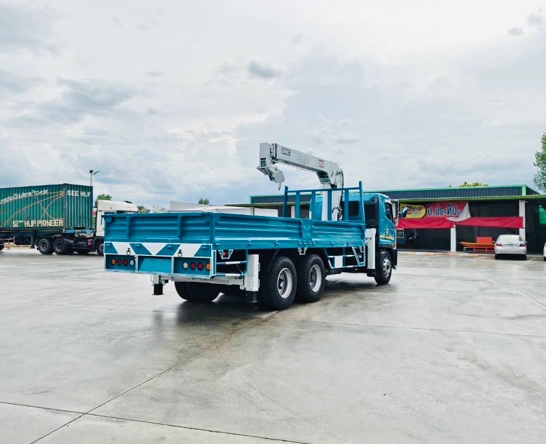10ล้อ VICTOR FL8J 260  ปี 2561 เครนเก่าญี่ปุ่น 8 ตัน