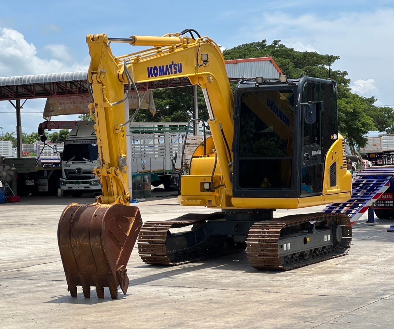 เข้าใหม่ ❗️ ไมล์ ช.ม 898 KOMATSU PC70-8 PM เหลือ 4,000 ช.ม