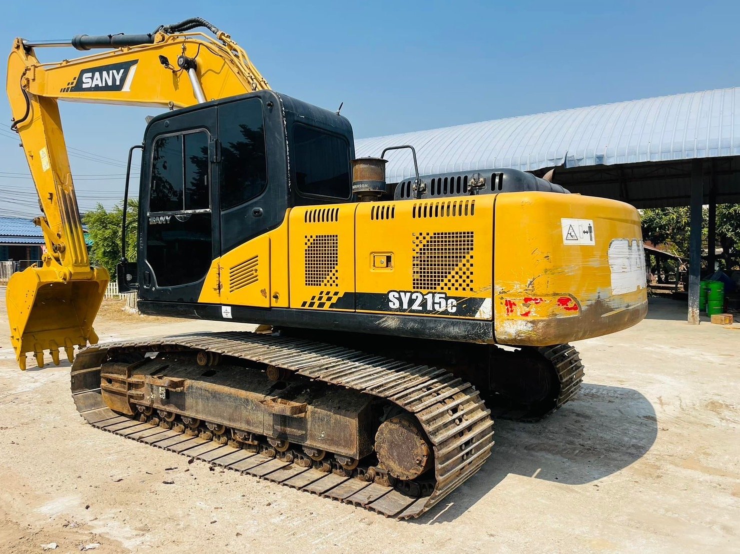 แบคโฮ สันนี่SY215C ไฟฟ้าครบ แบคโฮ สันนี่SY215C ไฟฟ้าครบ