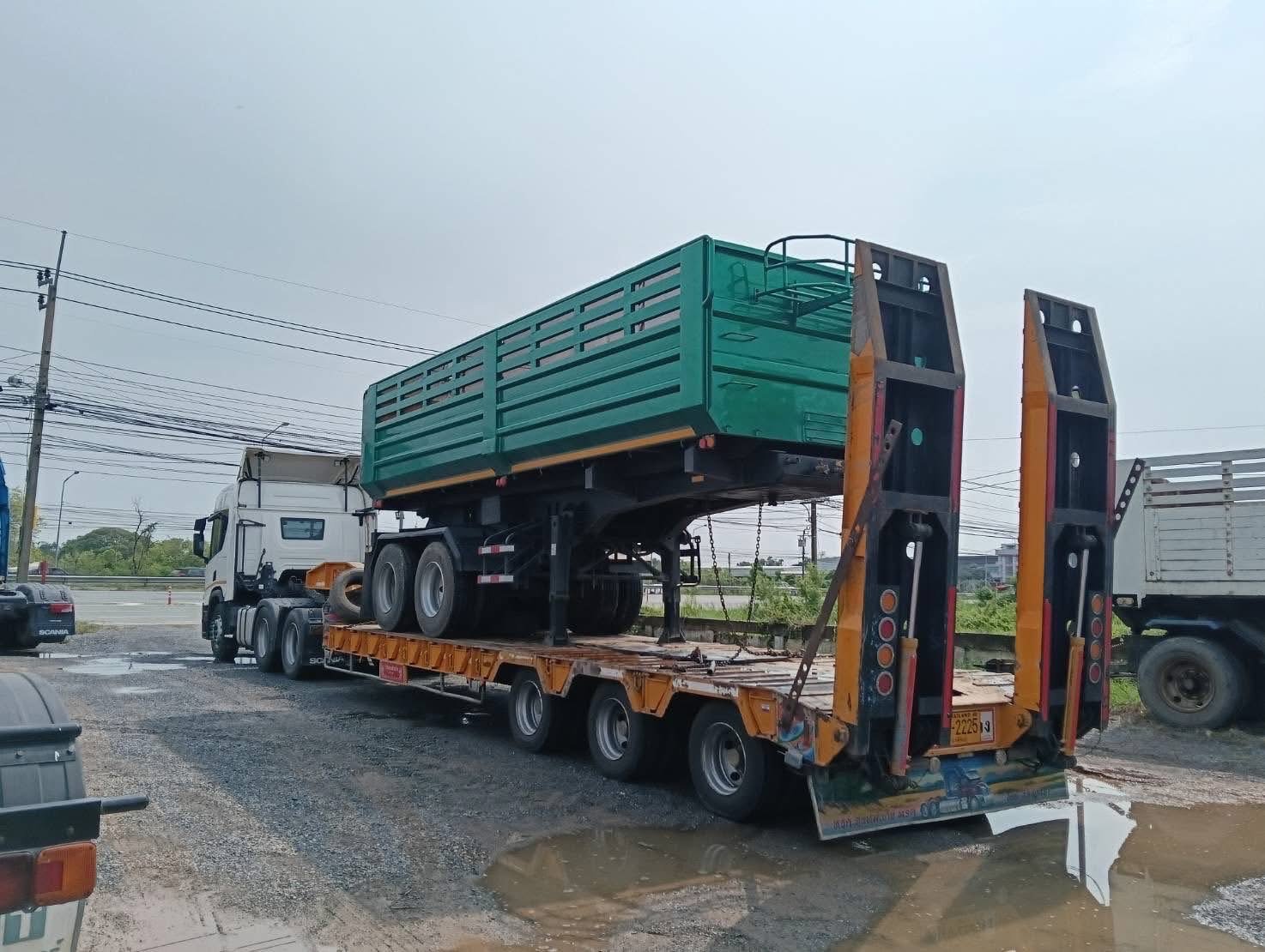 หางเซมิดั้มพ์ ปี 2562 กะบะท้องเรือ หางเซมิดั้มพ์ ปี 2562 กะบะท้องเรือ