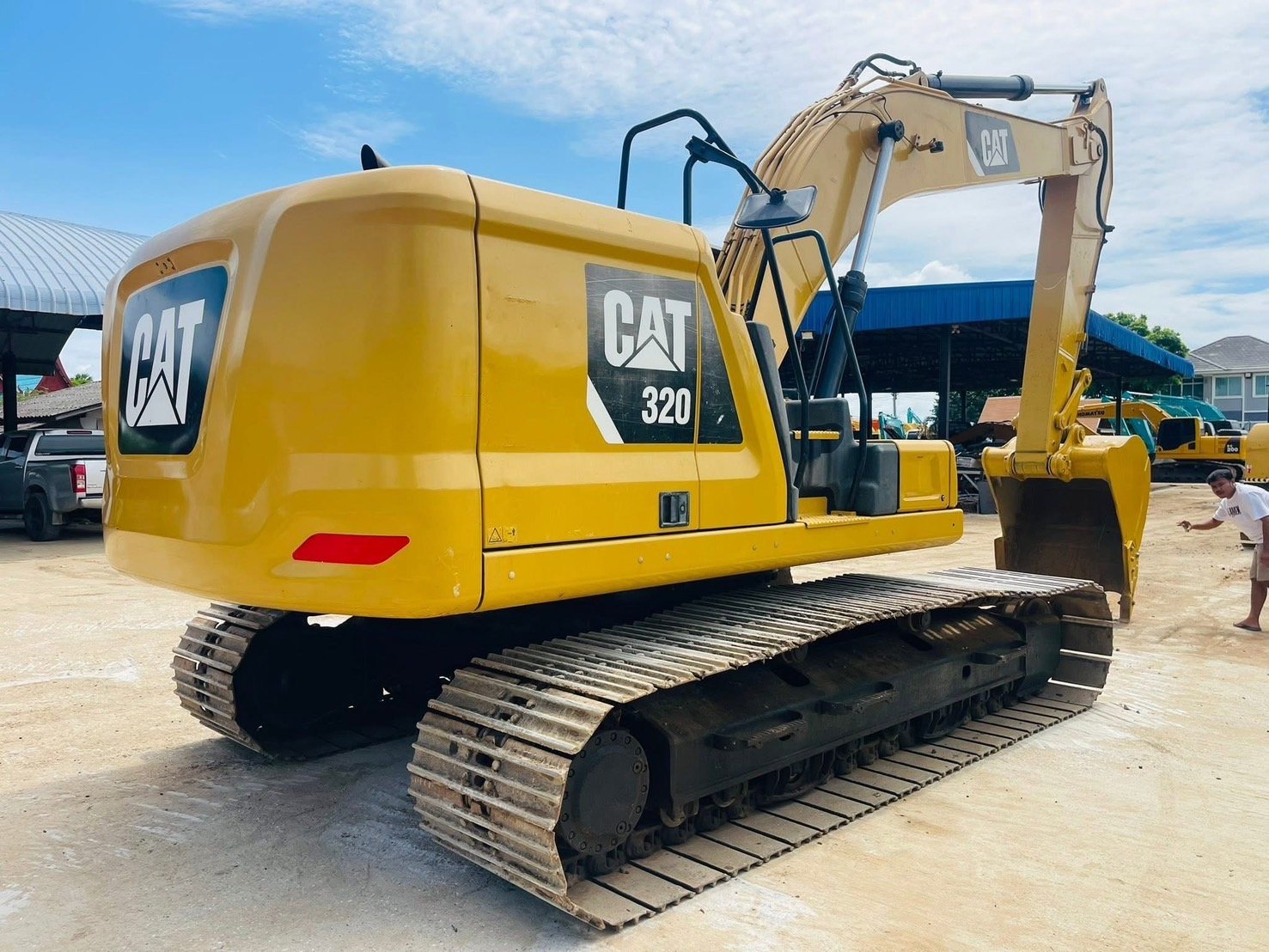 CAT320D เนตเจน ปี 2562 เครื่อง 6 สูบ เดิมๆมือเดียวป้ายแดง