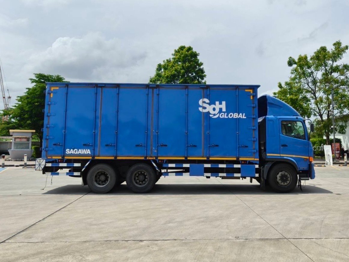 10 ล้อ VICTOR HINO FL8J 260 ตู้เเห้ง 10 ล้อ VICTOR HINO FL8J 260 ตู้เเห้ง