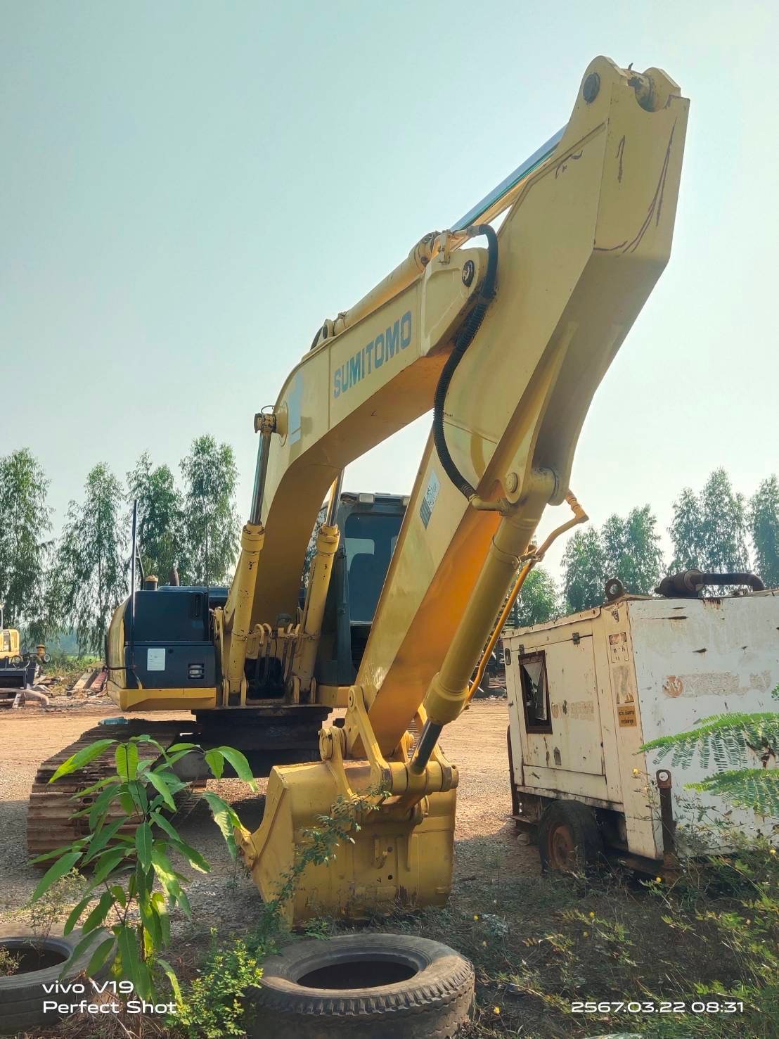 SUMITOMO SH210F-5 ไมล์ 9000.ซม เล่มทะเบียน