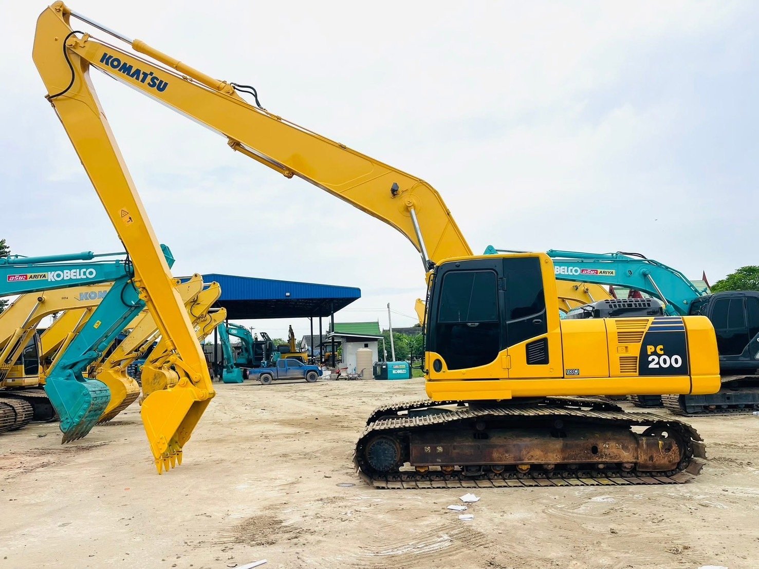PC200-8LC บุมยาว 16 เมตร เดิมๆเครื่อง-ปั๊มดี