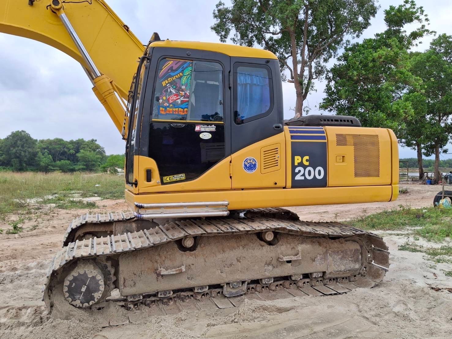 Komatsu PC200-7-ซีเรียล 80333 Komatsu PC200-7-ซีเรียล 80333