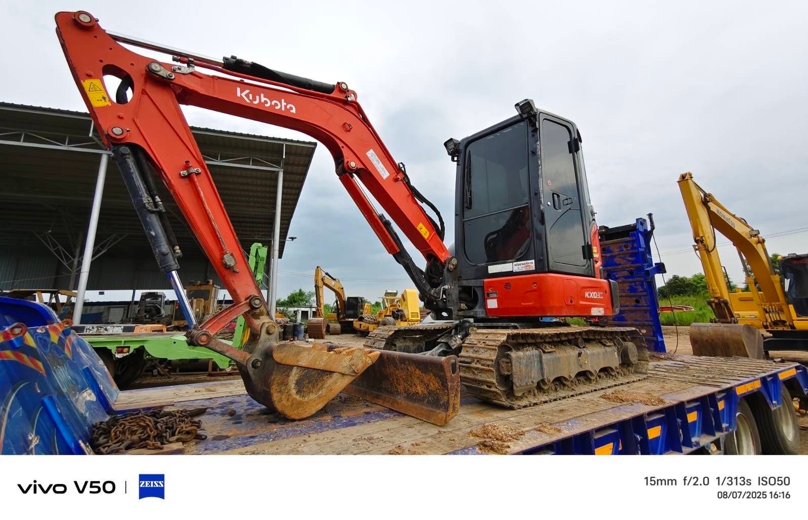 KUBOTA KX033 ตัวล่าสุด ไมล์ ช.ม 2800 เก๋งแอร์ KUBOTA KX033 ตัวล่าสุด ไมล์ ช.ม 2800 เก๋งแอร์