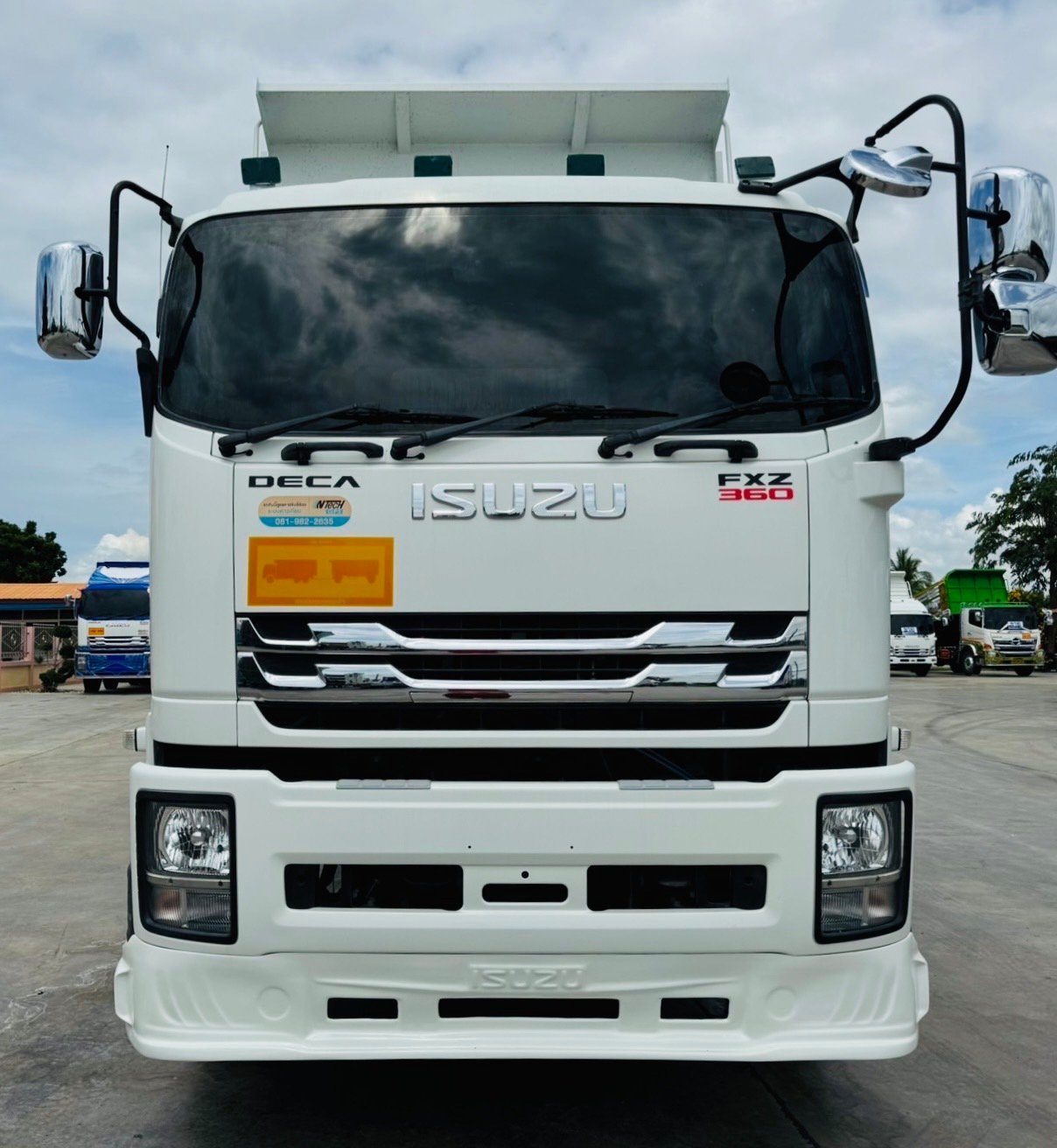 10ล้อ FXZ 360 JT ดั้มพ์สามมิตร เฟืองเร็ว มีระบบลากลูกพร้อม