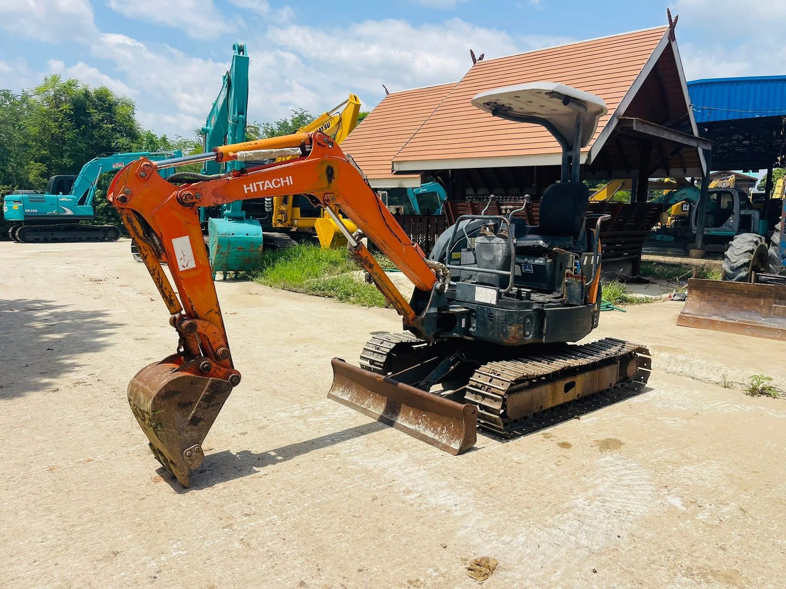Hitachi Zx20U รถสวยเดิม ใช้น้อย เครื่องปั๊มแห้ง