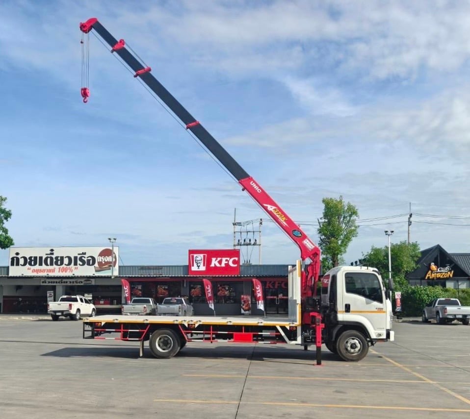 ป้ายแดง❗️ไมล์ 361 กิโล❗️NEW ISUZU FRR 190 ติดเครน 3 ตัน ป้ายแดง❗️ไมล์ 361 กิโล❗️NEW ISUZU FRR 190 ติดเครน 3 ตัน