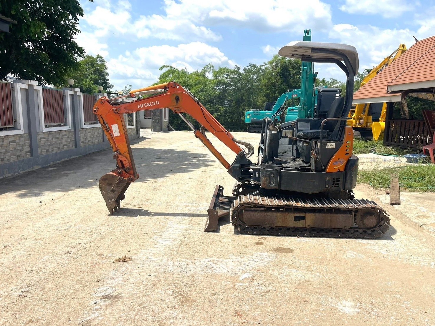 Hitachi Zx20U เดิมๆ ใช้น้อย เครื่องปั๊มแห้ง ระบบดี