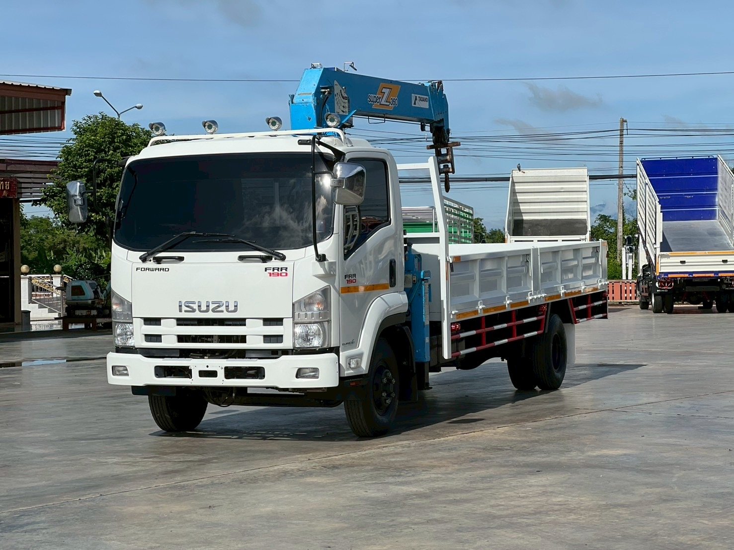 6ล้อ FRR 190 ติดเครน TADANO SUPER Z360 4 ปลอก 3 ชัก