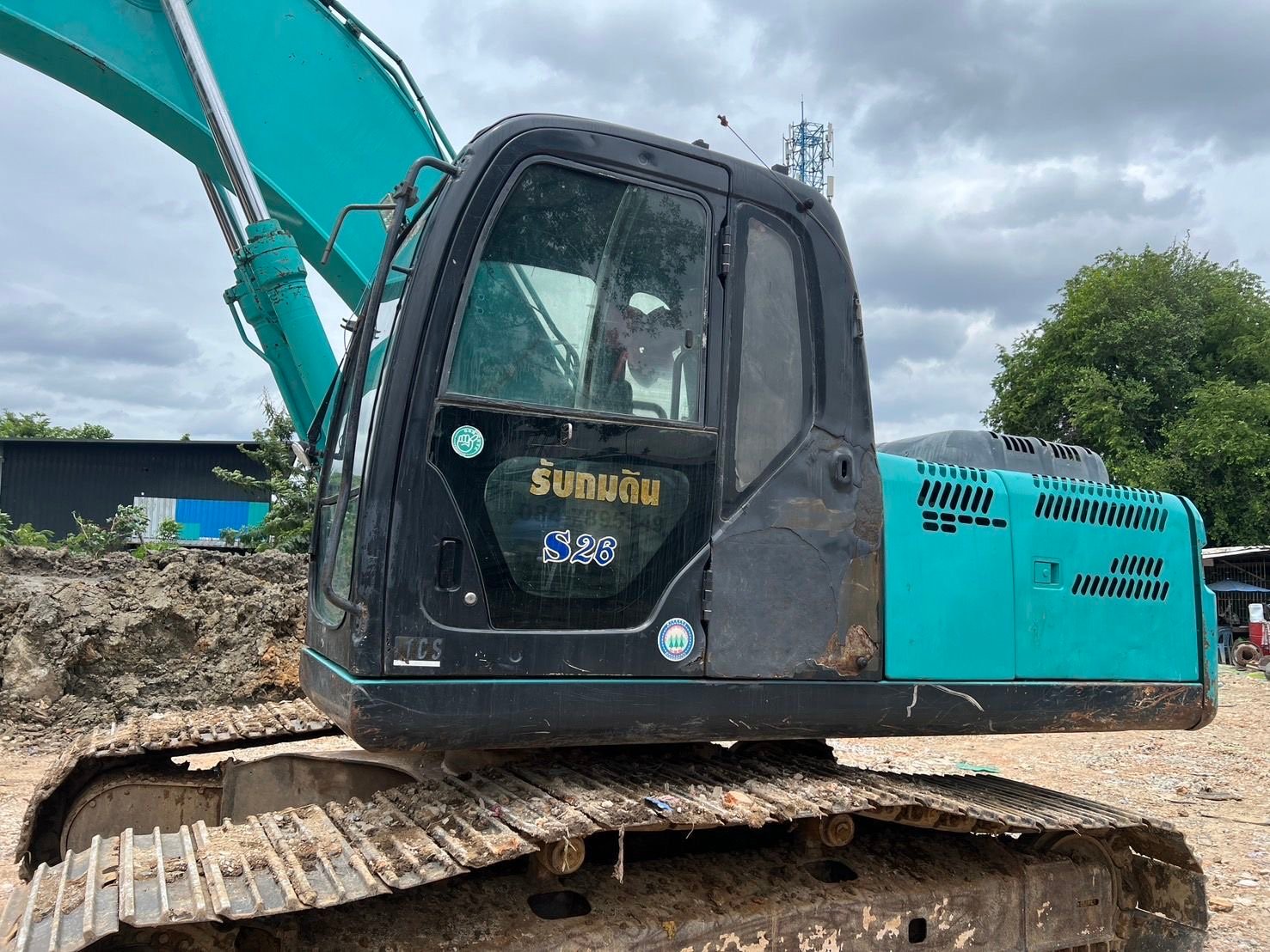 KOBELCO YN12 SUPER รถใช้งานตลอด เครื่อง-ปั้มดี