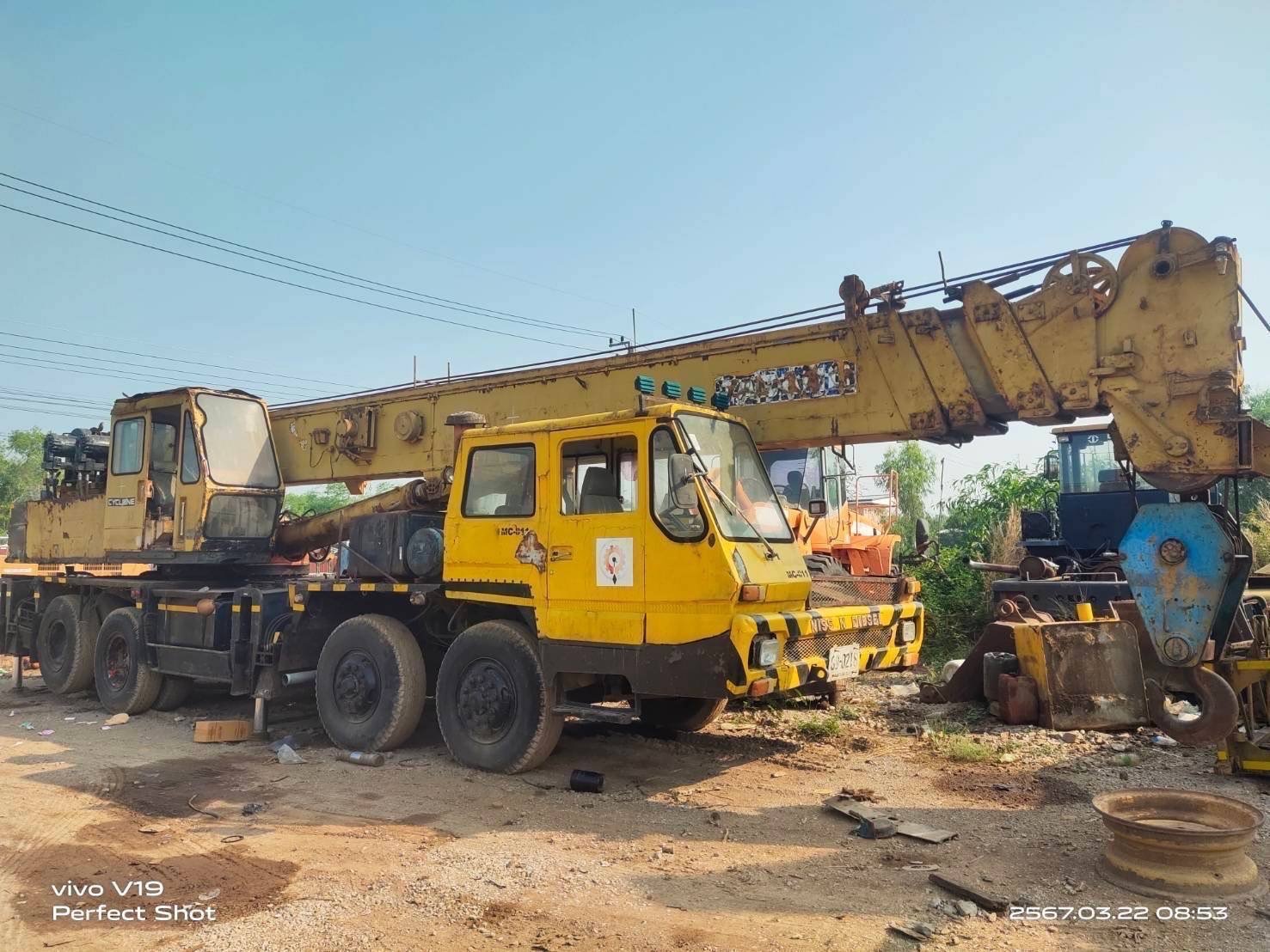 รถเครน TADANO M1 หนัก 45 ตัน พร้อมใช้