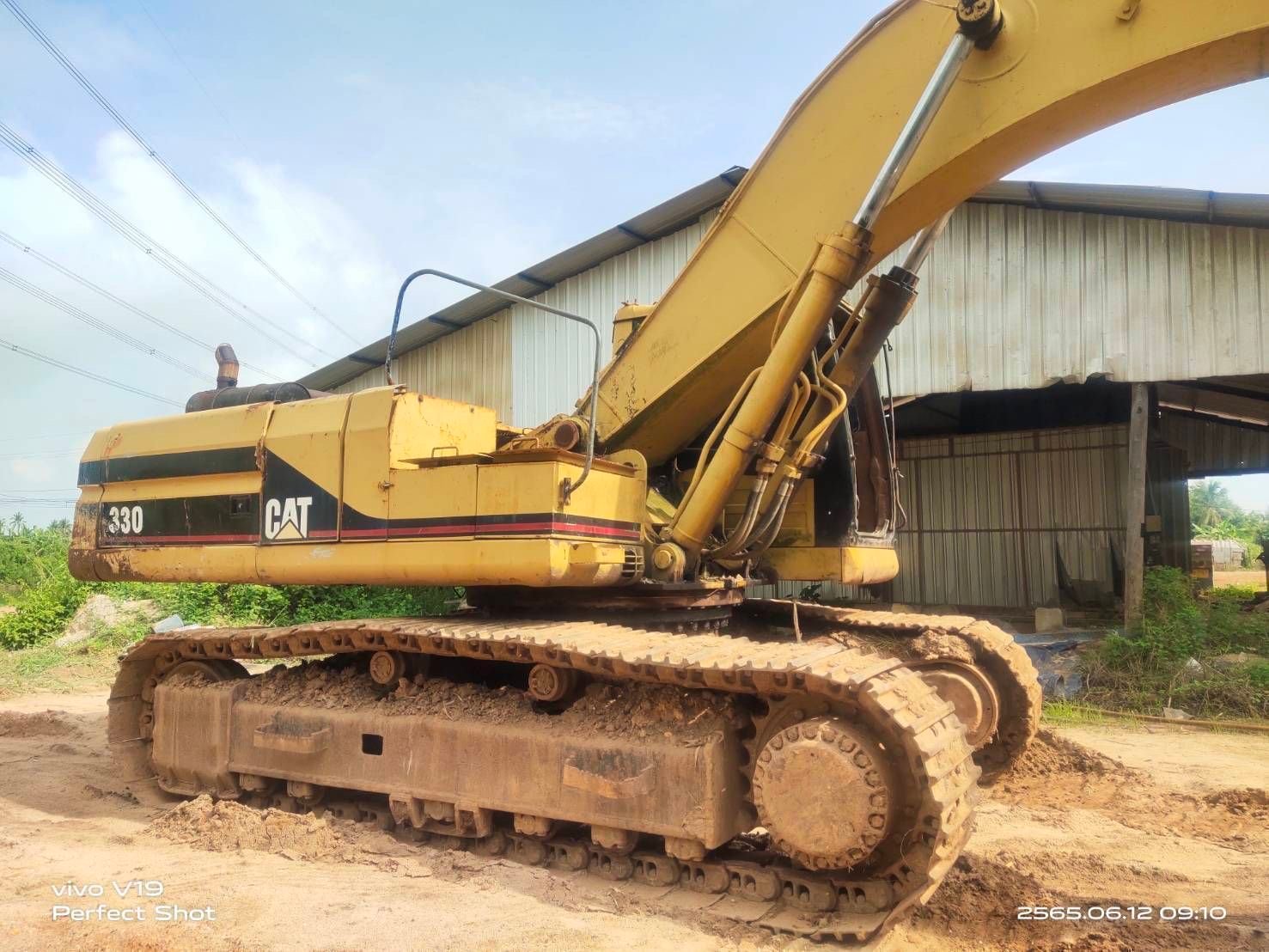 แบคโฮ CAT 330 เวอร์ชั่นทรู เครื่องดี