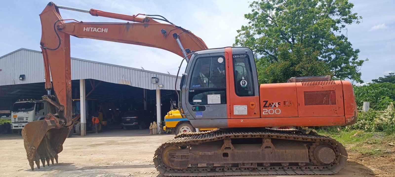 Hitachi Zx200-1 รถพร้อมใช้งาน