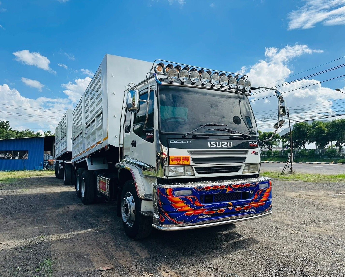พ่วงแม่ลูก ISUZU เดก้า 320 ดั้มพ์คอกเกษตร พ่วงแม่ลูก ISUZU เดก้า 320 ดั้มพ์คอกเกษตร