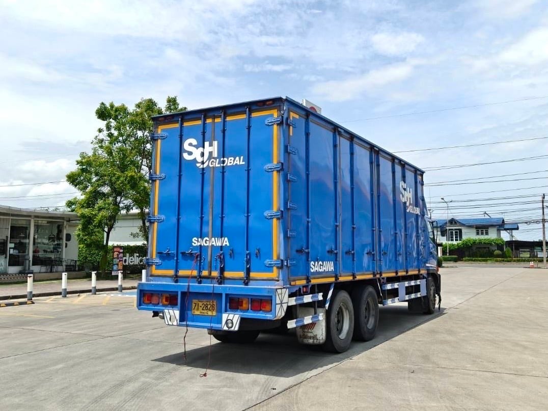 10 ล้อ VICTOR HINO FL8J 260 ตู้เเห้ง 10 ล้อ VICTOR HINO FL8J 260 ตู้เเห้ง