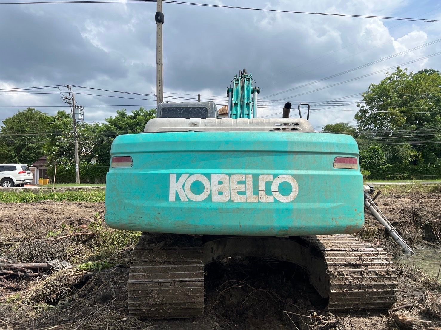 KOBELCO YN12 SUPER เครื่อง-ปั้มดี ช่วงล่างพอได้ครับ KOBELCO YN12 SUPER เครื่อง-ปั้มดี ช่วงล่างพอได้ครับ