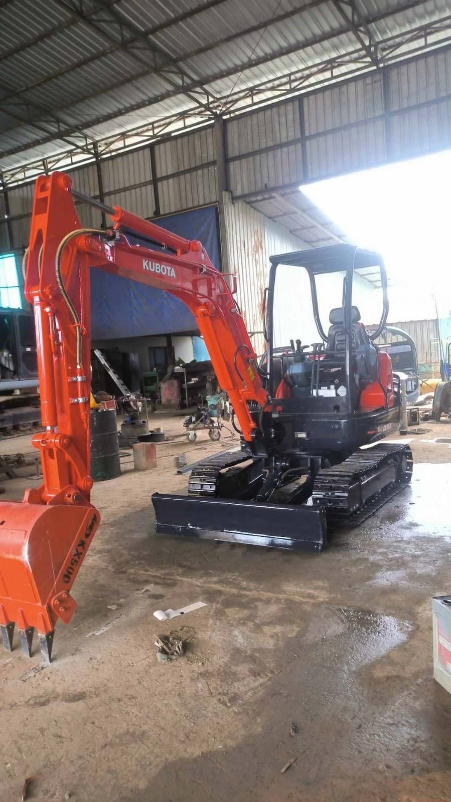 รถแบคโฮ KUBOTA 91-3SX ปี 2561  ทำงาน 3800 ซม