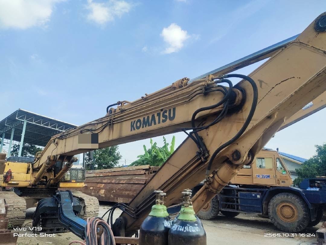 KOMATSU PC400-6 บูมยาว 16 เมตร