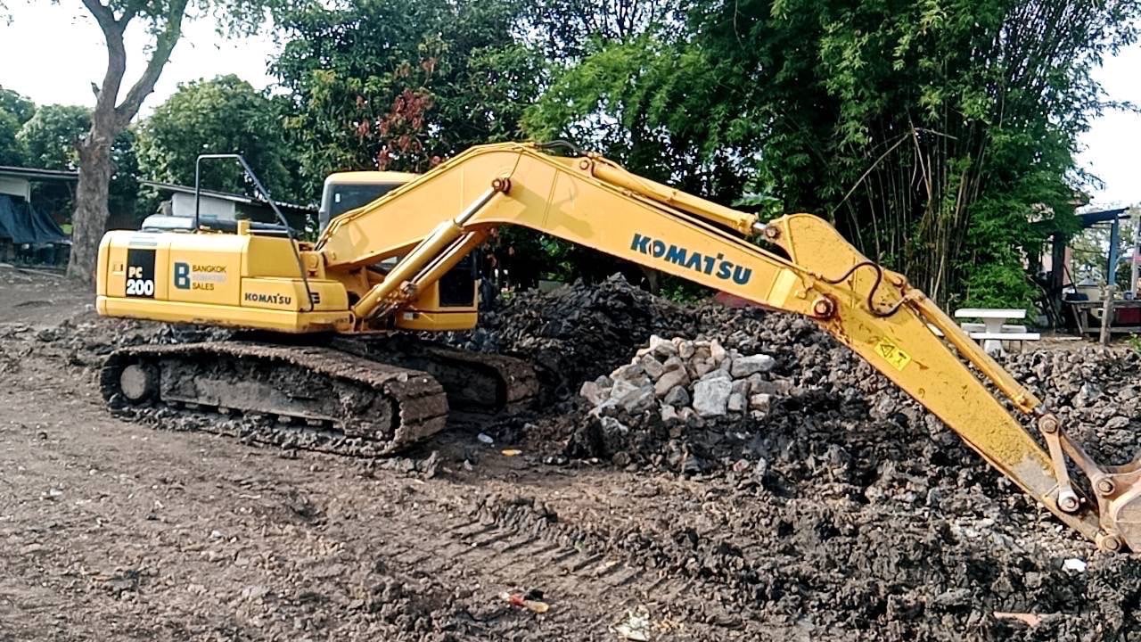 Komatsu PC200-7 ซีเรียลสูง 80856ระบบดี Komatsu PC200-7 ซีเรียลสูง 80856ระบบดี