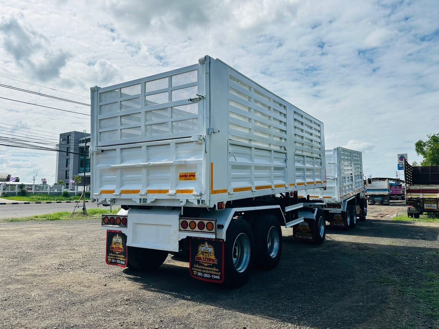 พ่วงแม่ลูก ISUZU เดก้า 320 ดั้มพ์คอกเกษตร พ่วงแม่ลูก ISUZU เดก้า 320 ดั้มพ์คอกเกษตร