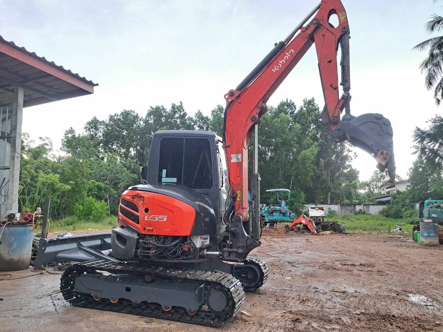 Kubota U55-6 เล่มทะเบียน ช่วงล่างเต็ม Kubota U55-6 เล่มทะเบียน ช่วงล่างเต็ม