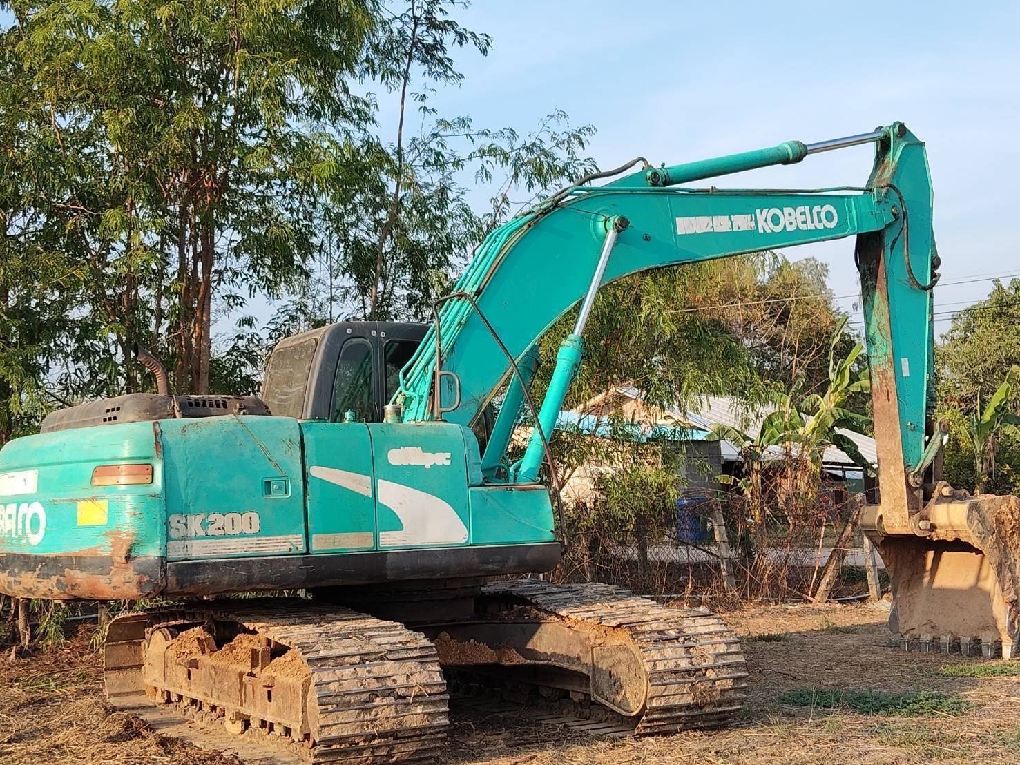 Kobelco Sk200-8 Yn12 เล่มทะเบียน ไมล์ 1x,xxx ชม. รถบ้าน