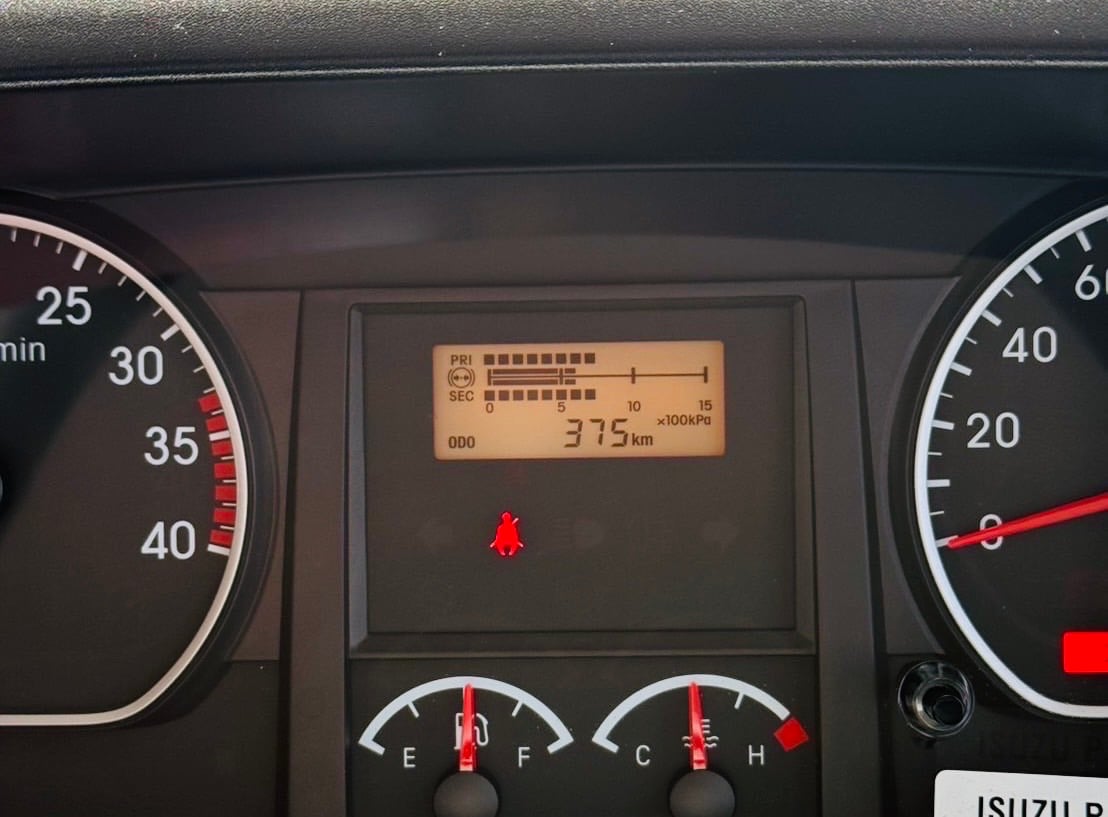 ป้ายแดง❗️ไมล์ 361 กิโล❗️NEW ISUZU FRR 190 ติดเครน 3 ตัน