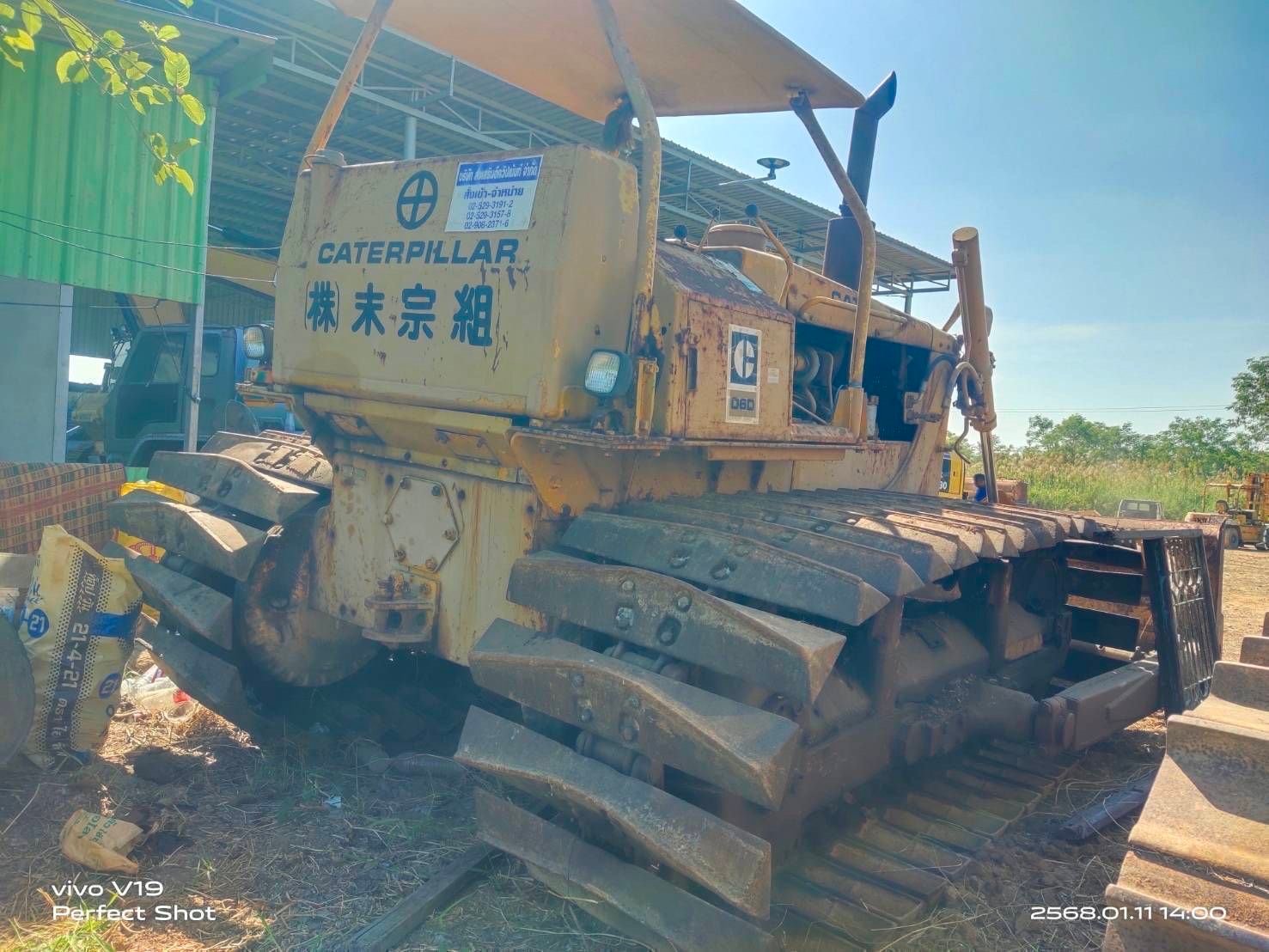 แทรกเตอ ร์CATERPILLAR D6D พิมนิยม แข็งแรงทนทาน