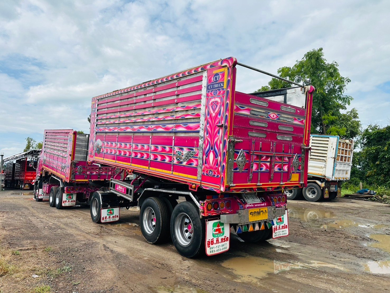 พ่วงแม่ลูก ISUZU 360 JT ปี 2563 ดั้มพ์คอกเกษตร พ่วงแม่ลูก ISUZU 360 JT ปี 2563 ดั้มพ์คอกเกษตร